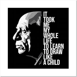 pablo picasso quotes Posters and Art